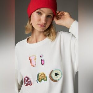 Maeve Ti Amo Graphic Sweatshirt